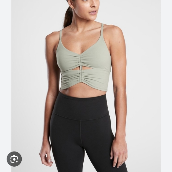 Athleta Other - Athleta cinch longline bra
